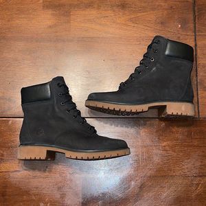 Timberland Women’s Jayne Black 6” Waterproof Lace up Boots